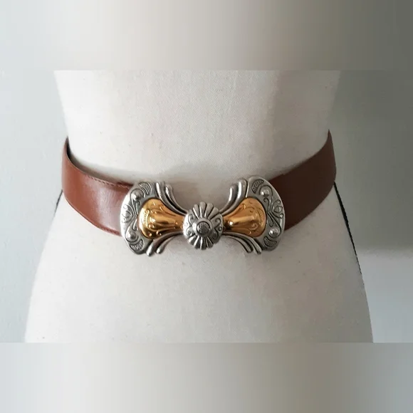 Vintage Leather Belt - Picture 1 of 4